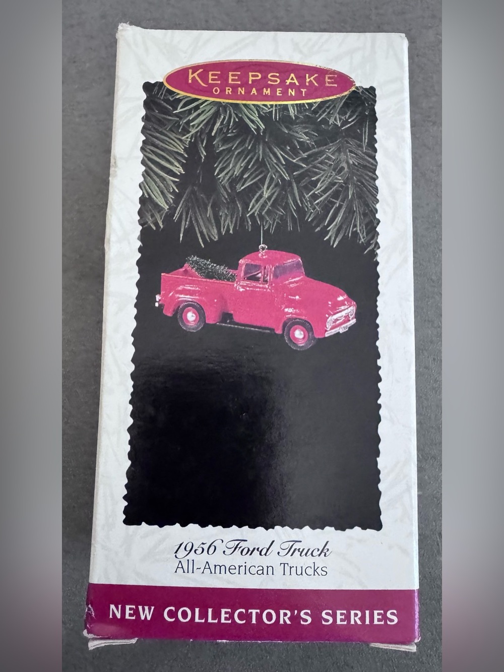 Hallmark Red 1956 Ford Truck Keepsake Ornament